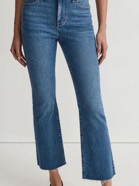 Madewell Cali-Demi Boot with Raw Hem